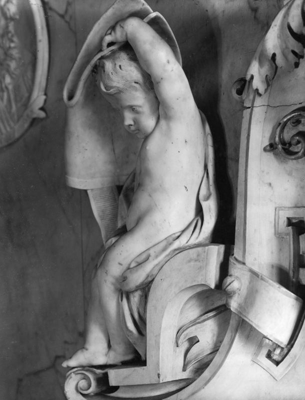 Fragments du mausolée de Georges-Louis de Berghes, prince-évêque de 1724 à 1743