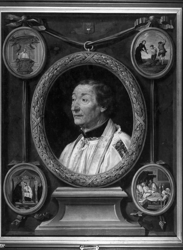 Portret van priester J.B. Raepsaet