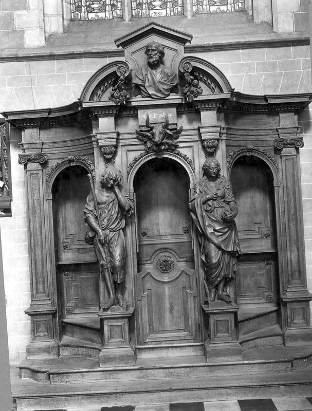 confessionnal / Kerk O.L.Vrouw[Alsemberg]