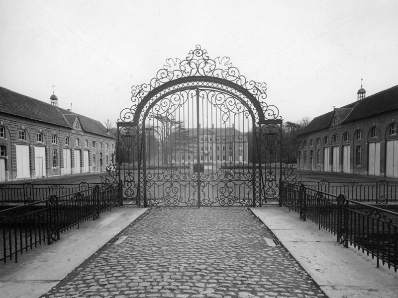 grille[élément d'architecture] / Kasteel van Rhodes