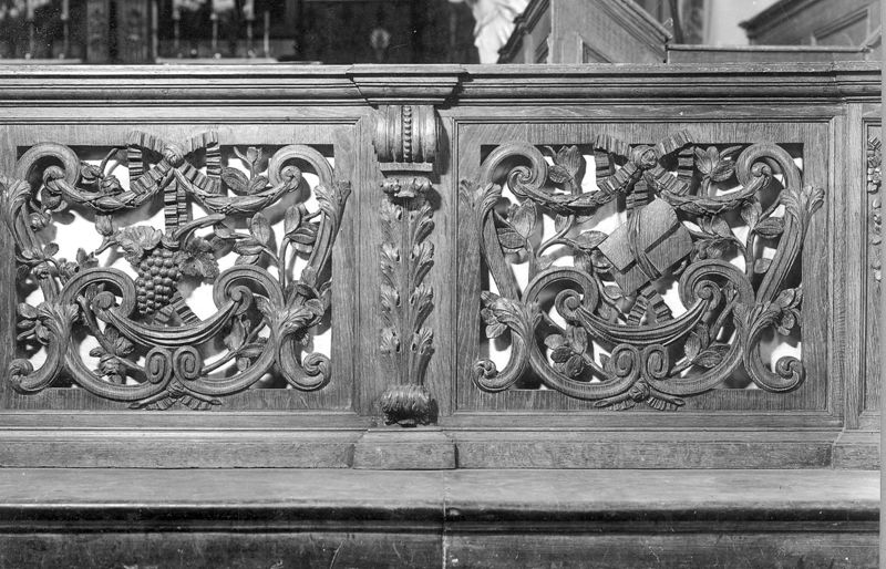 banc de communion / Kerk Sint-Martinus[Ressegem]