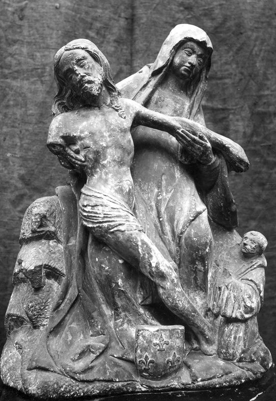 Pieta met schenker
