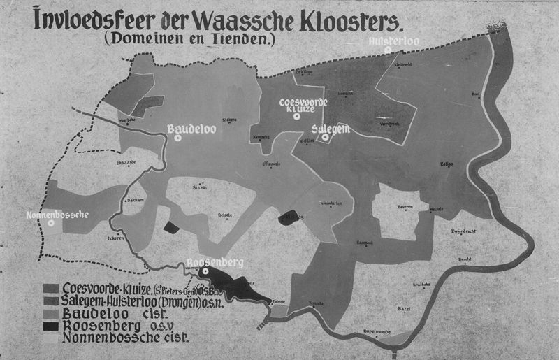 Invloedsfeer der Waassche Kloosters