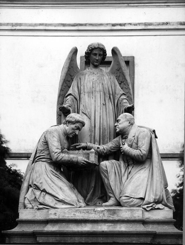 Herdenkingmonument van burgemeester Van Geelhants,Everaert
