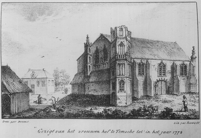 Klooster "Het Vrouwenhof" te >Temse 1772