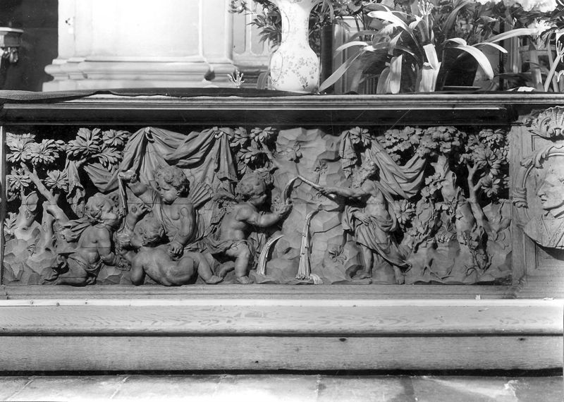 banc de communion / Kerk Sint-Alexius en Catharina[Begijnhof][Mechelen]