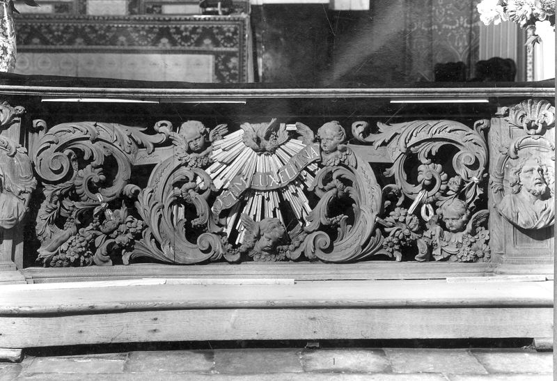 banc de communion / Kerk Sint-Alexius en Catharina[Begijnhof][Mechelen]