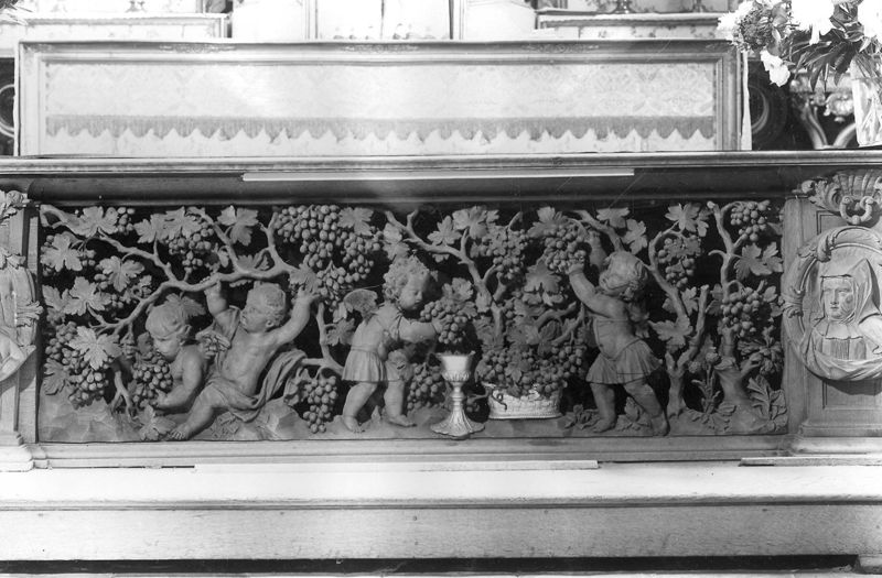 banc de communion / Kerk Sint-Alexius en Catharina[Begijnhof][Mechelen]