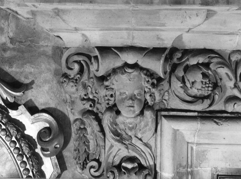 encadrement de porte / Kerk O.L.Vrouw en Sint-Pieter[Gent]