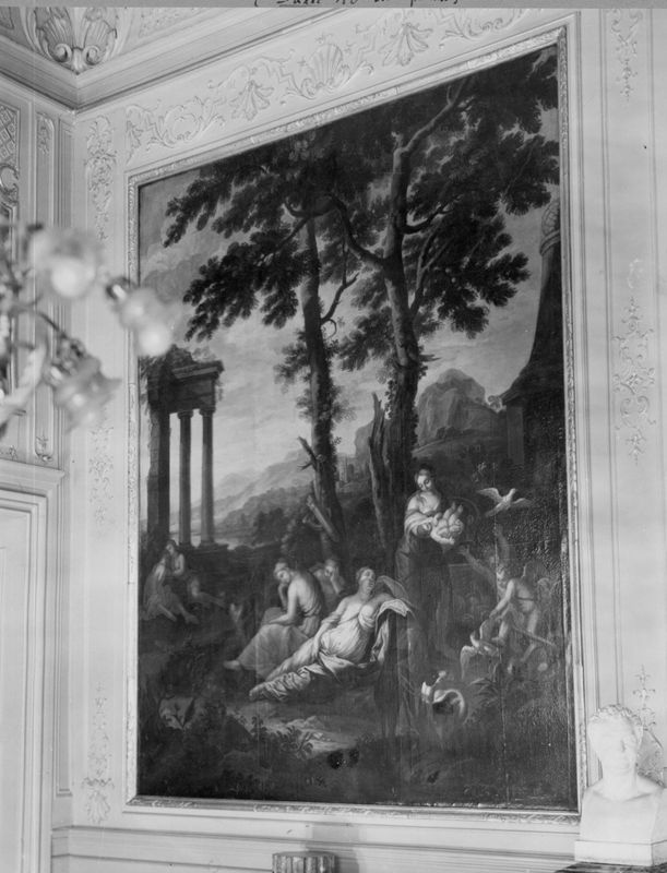 Adonis recueilli par Vénus à sa naissance