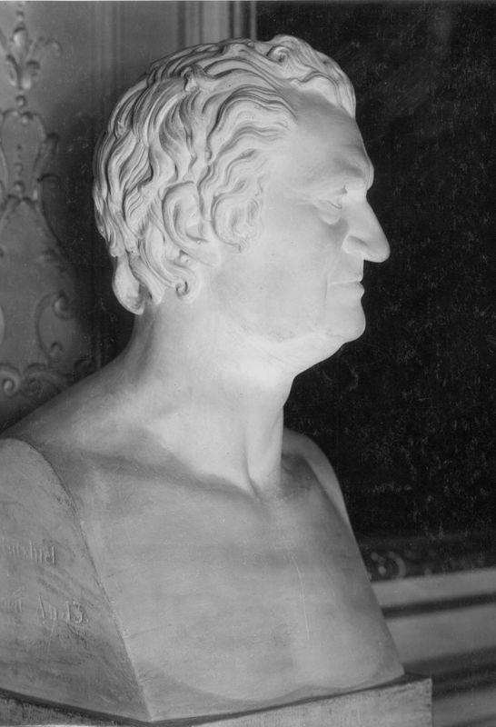 Buste du compositeur André Modeste Grétry