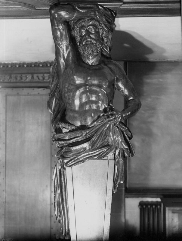 statue humaine / Hôtel de ville[Liège]