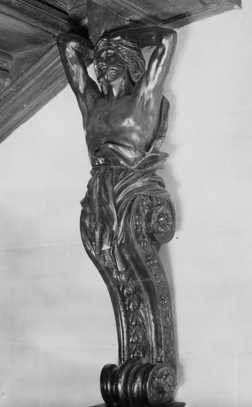 statue humaine / Hôtel de ville[Liège]