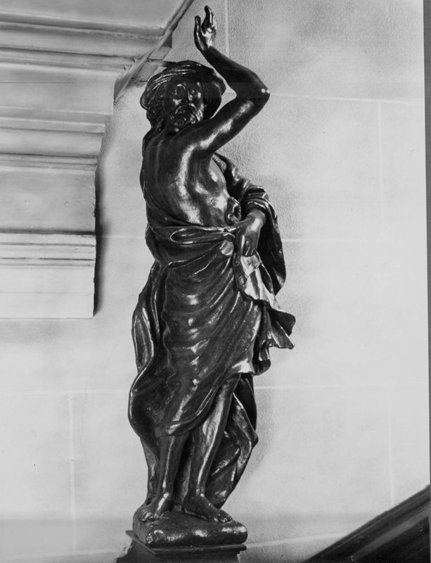 statue humaine / Hôtel de ville[Liège]