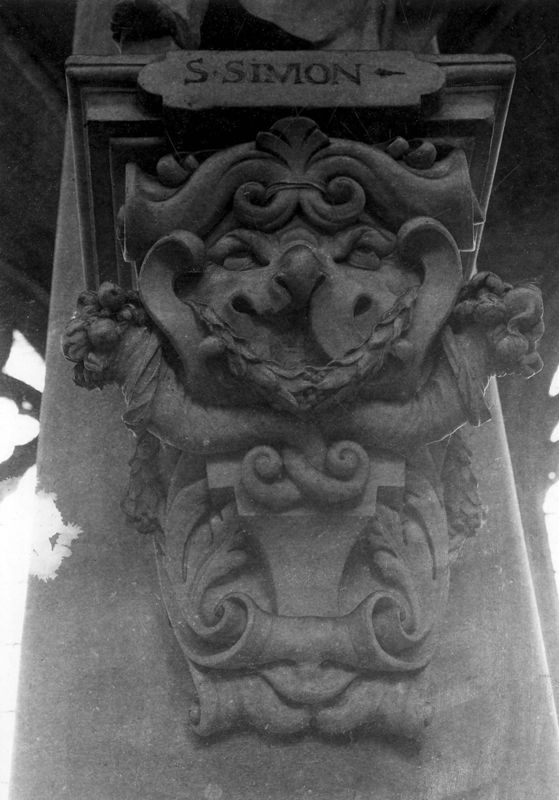 console[élément d'architecture] / Sint-Romboutskathedraal[Mechelen]