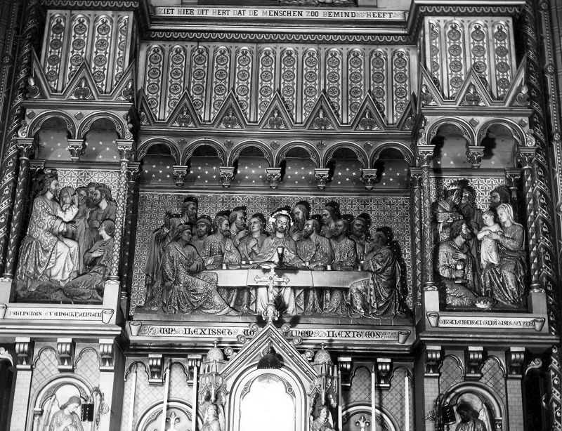 autel majeur / Kerk Sint-Gertrudis[Wetteren]