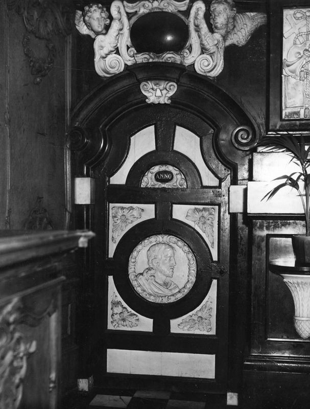 porte intérieure / Kerk O.L.Vrouw[Lebbeke]