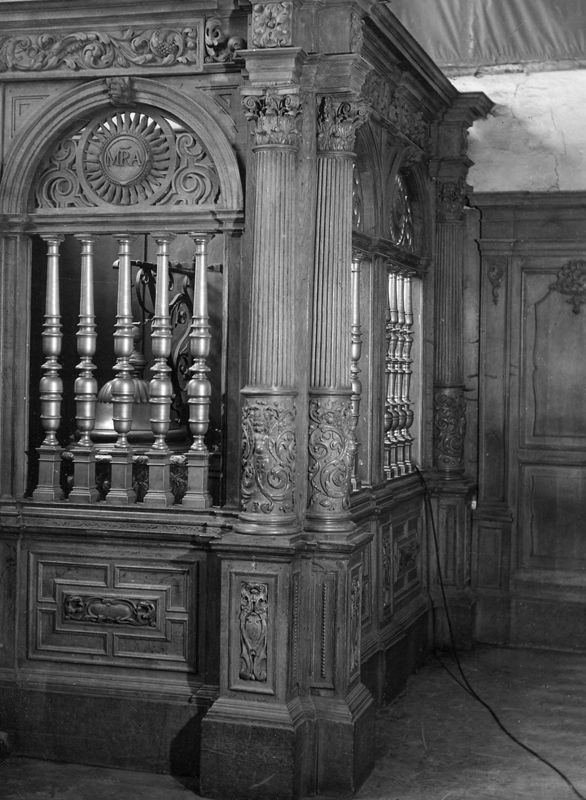 clôture de fonts baptismaux / Kerk O.L.Vrouw[Lebbeke]