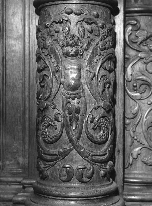 clôture de fonts baptismaux / Kerk O.L.Vrouw[Lebbeke]