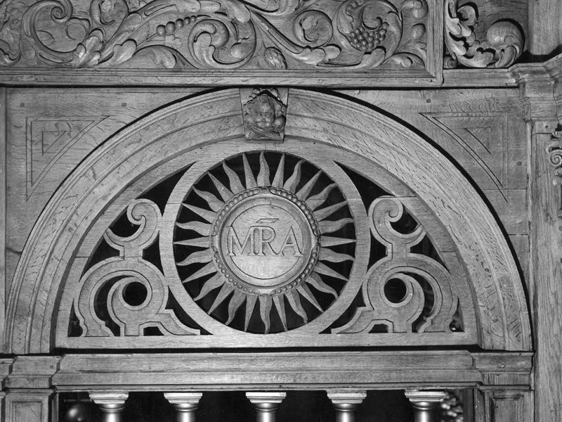 clôture de fonts baptismaux / Kerk O.L.Vrouw[Lebbeke]