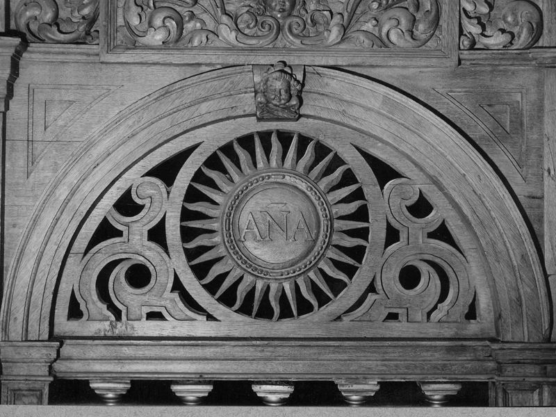 clôture de fonts baptismaux / Kerk O.L.Vrouw[Lebbeke]