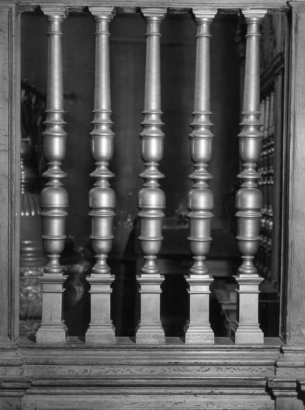 clôture de fonts baptismaux / Kerk O.L.Vrouw[Lebbeke]