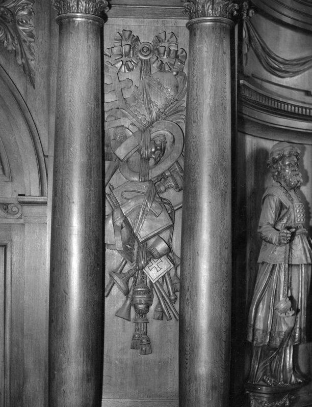 tambour de porte / Kerk O.L.Vrouw[Lebbeke]