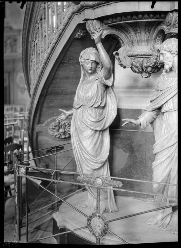 chaire de vérité / Kerk O.L.Vrouw[Lebbeke]