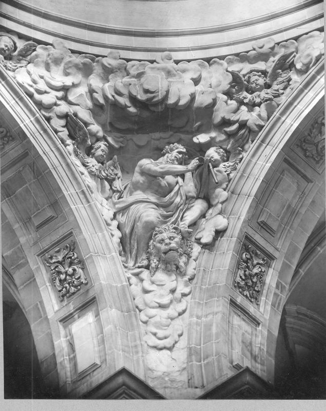 bas-relief[sculpture] / Kerk O.L.Vrouw en Sint-Pieter[Gent]