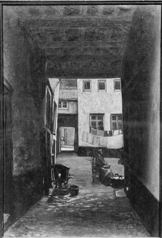 Steegje te Antwerpen