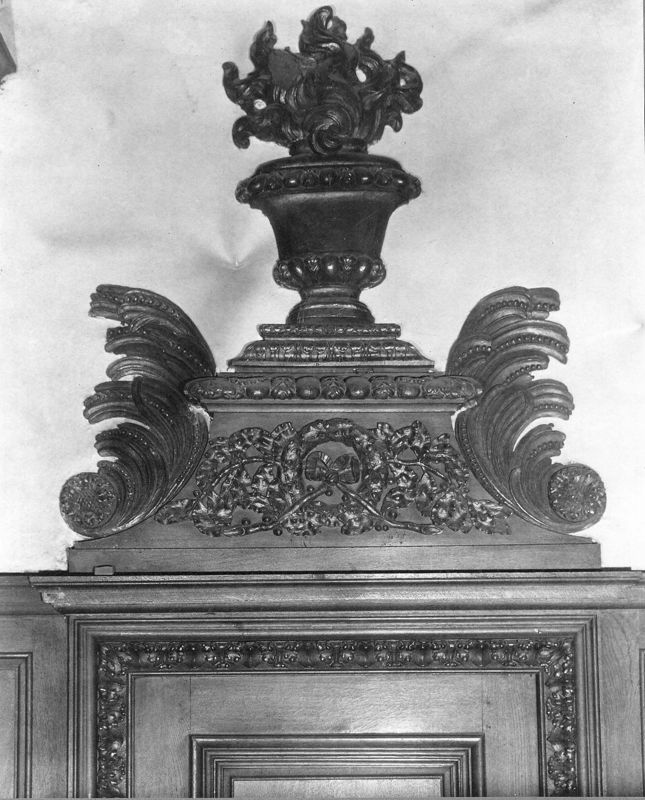 porte intérieure / Abbaye bénédictine de la Paix Notre-Dame