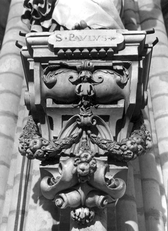 console[élément d'architecture] / Sint-Romboutskathedraal[Mechelen]