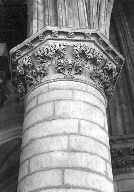 chapiteau à feuillage / Sint-Romboutskathedraal[Mechelen]