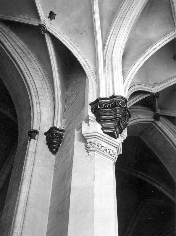 voûte à réseau de nervures / Sint-Romboutskathedraal[Mechelen]