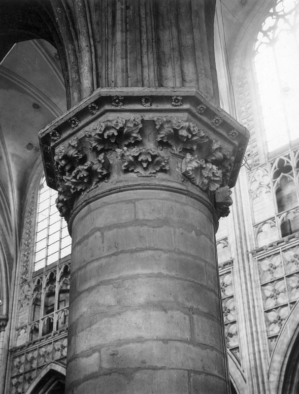 chapiteau à feuillage / Sint-Romboutskathedraal[Mechelen]
