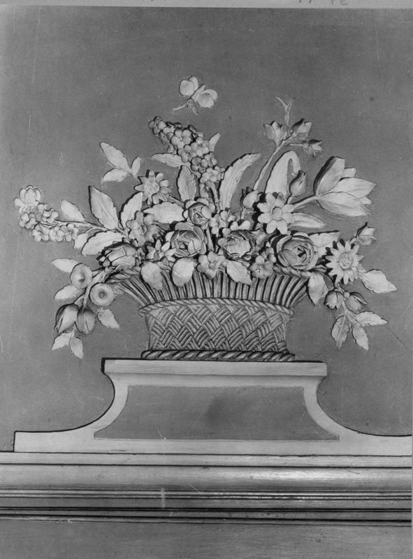 panier fleuri