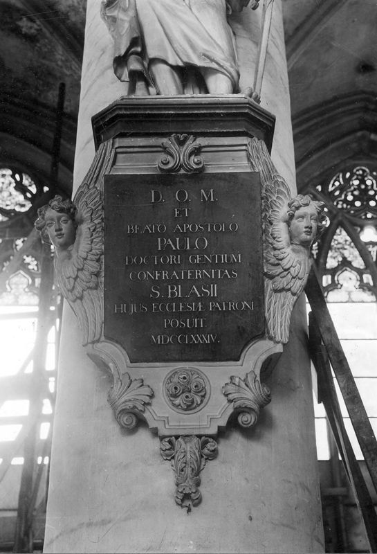 console[élément d'architecture] / Kerk O.L.Vrouw over de Dijle