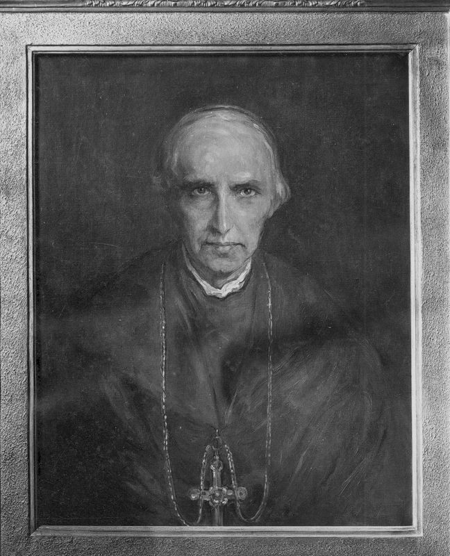 Portret van Kardinaal Désiré Joseph Mercier, aartsbisschop van Mechelen