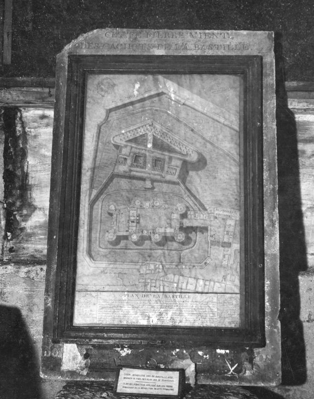 Plan der "Bastille"