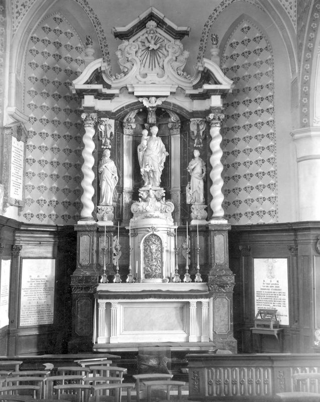 autel-portique / Kerk O.L.Vrouw en Sint-Petrus en Paulus[Waasmunster]