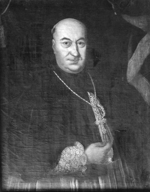 Portrait d'Alexandre Delmotte, prince-abbé de Stavelot-Malmédy