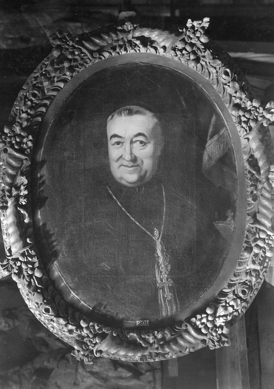 Portrait de Jacques Hubin,  prince-abbé de Stavelot-Malmédy
