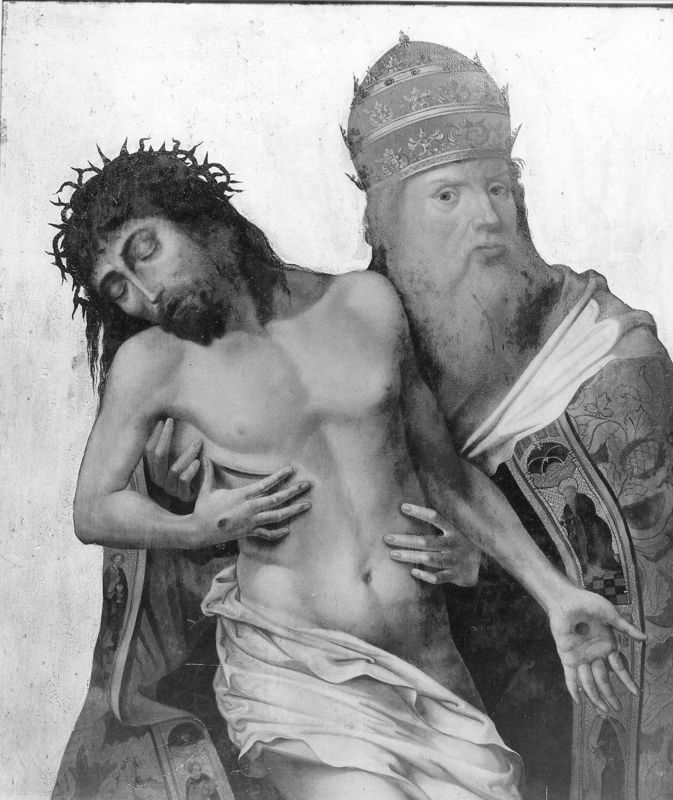 Le Christ mort soutenu par Dieu le Père (Trône de Grâce)