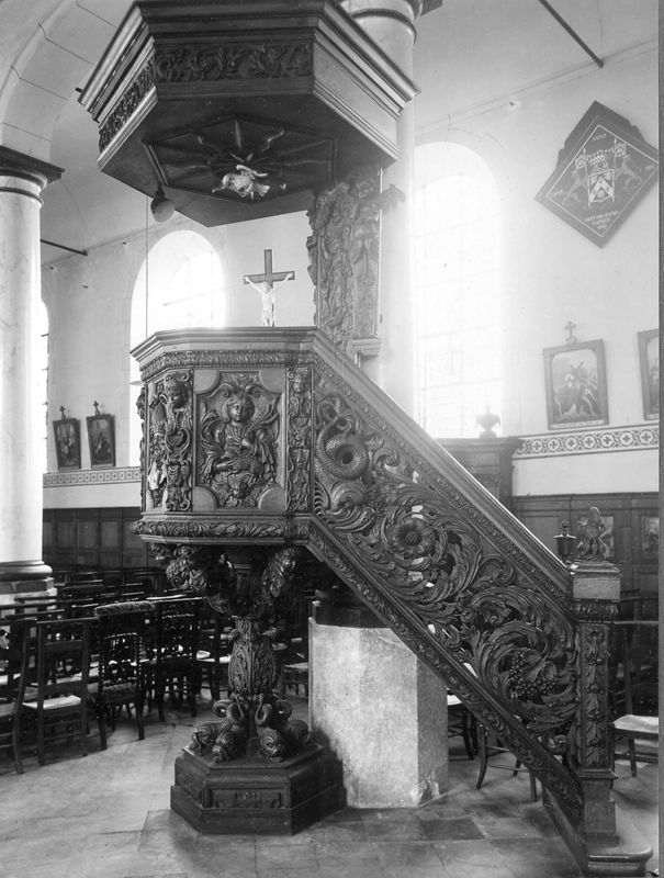 chaire de vérité / Kerk Sint-Amandus[Leeuwergem]