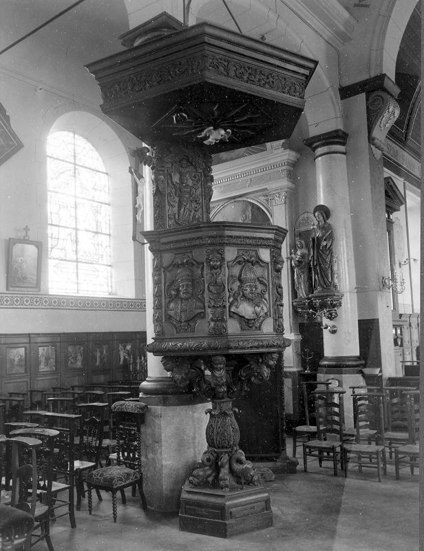 chaire de vérité / Kerk Sint-Amandus[Leeuwergem]