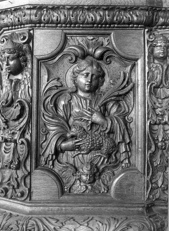 chaire de vérité / Kerk Sint-Amandus[Leeuwergem]