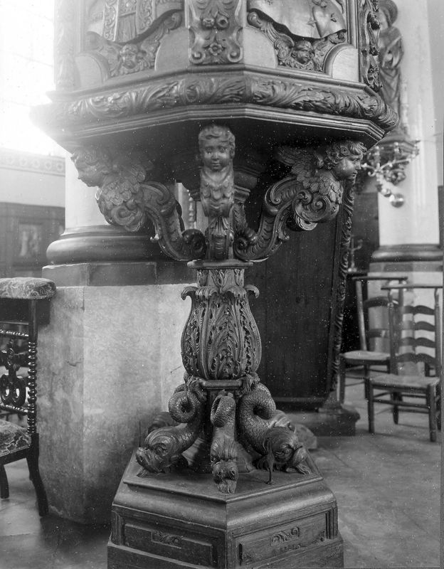 chaire de vérité / Kerk Sint-Amandus[Leeuwergem]