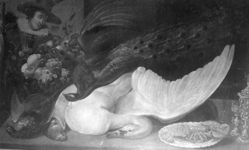 Nature morte au cygne