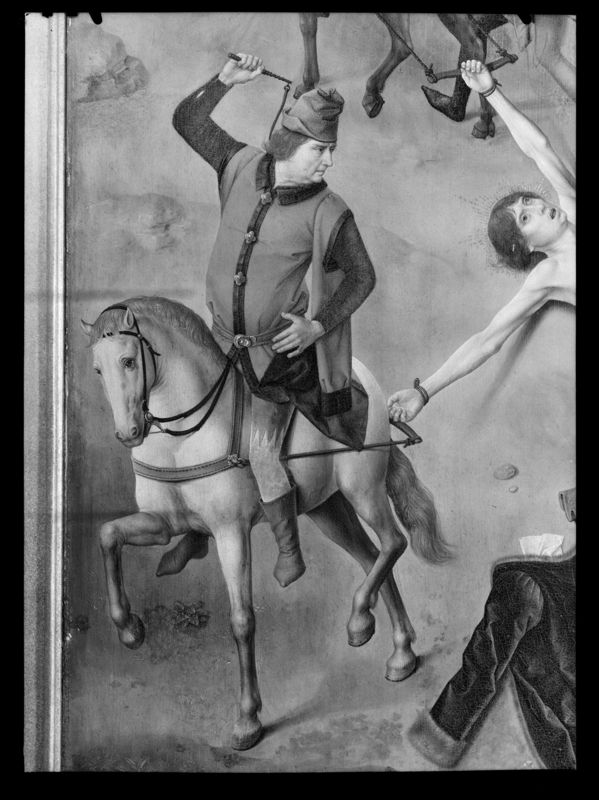 Triptiek met de Marteldood van de Heilige Hippolytus