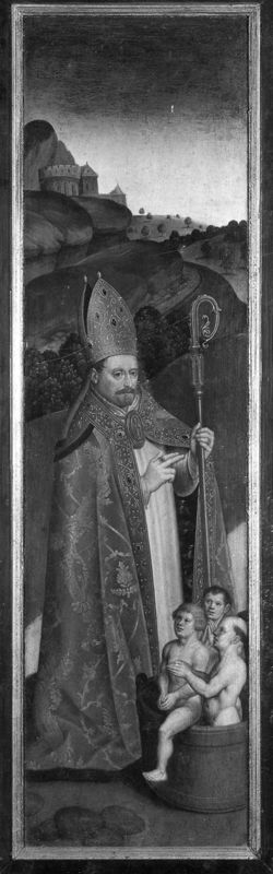 panneau de triptyque / Kathedraal Sint-Salvator